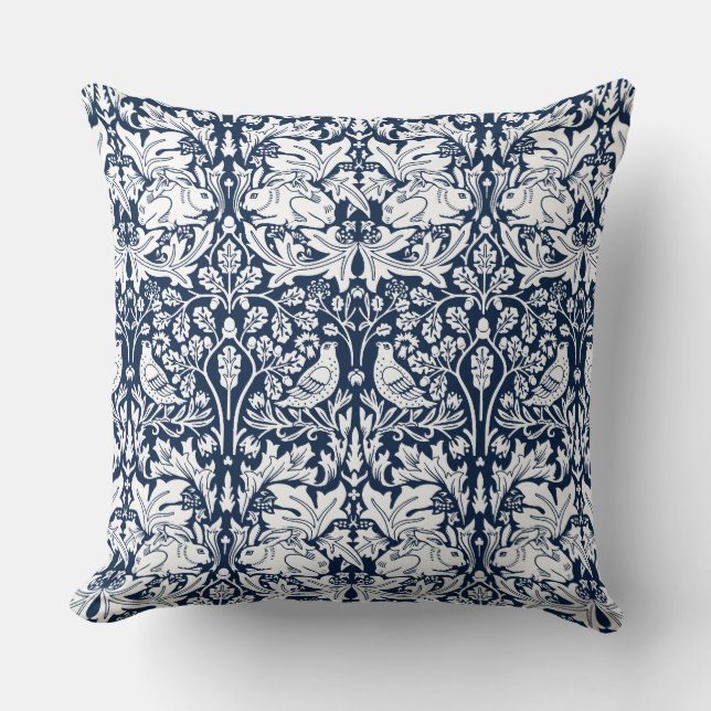 William Morris Brer Rabbit Mönster Kudde (Framsida)