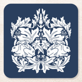 William Morris Brer Rabbit Mönster Underlägg Papper Kvadrat