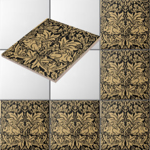 William Morris Brer Rabbit Vintage Mönster Kakelplatta