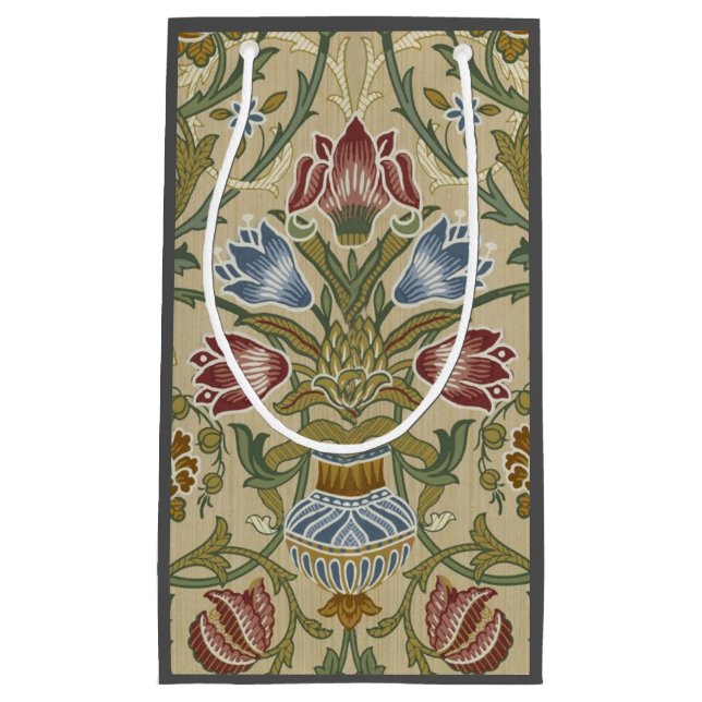 William Morris Brocade Blommigt Tapet Mönster (Framsidan)