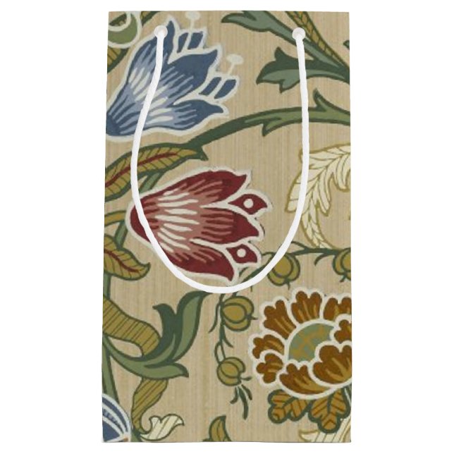 William Morris Brocade Blommigt Tapet Mönster (Framsidan)