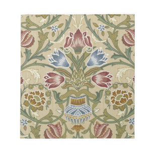 William Morris Brocade Blommönster Anteckningsblock