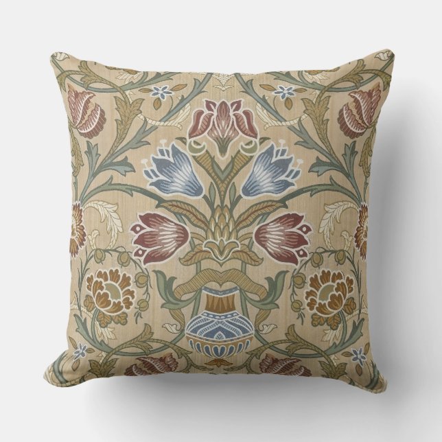 William Morris Brocade Elegant Garden Classic Kudde (Framsida)