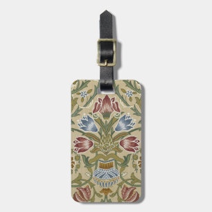 William Morris Brokad Blommönster Tapetmönster Bagagebricka