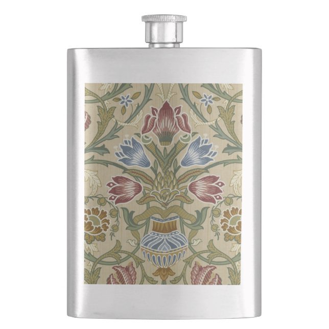 William Morris Brokad Blommönster Tapetmönster Fickplunta (Framsidan)