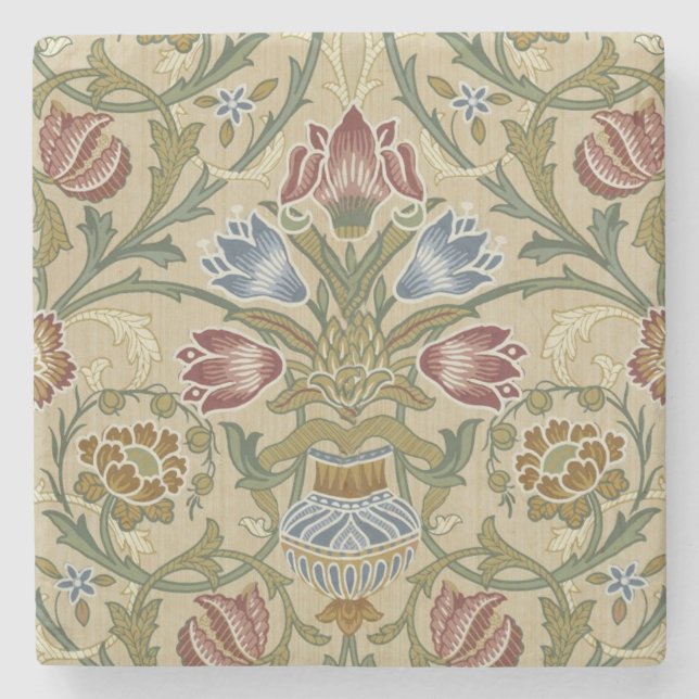 William Morris Brokad Blommönster Tapetmönster Stenunderlägg (Framsidan)