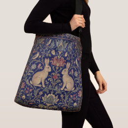 William Morris Brother Rabbit-mönster Axelväska