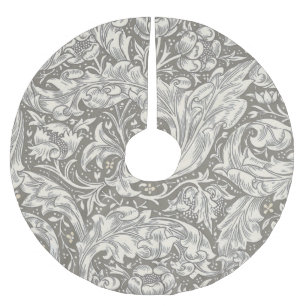 William Morris Brudknapp antika damast Julgransmatta Borstad Polyester