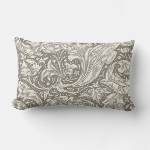 William Morris Brudknapp antika damast Lumbarkudde
