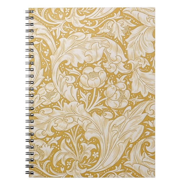 William Morris Brudknapp Blomma Klassisk Anteckningsbok (Framsidan)