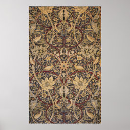 William Morris Bullerswood Carpet Detail Poster