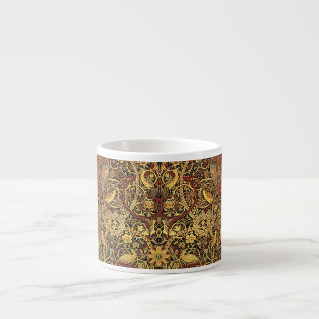 William Morris Bullerswood Falsk Väv Espressomugg (Framsidan)