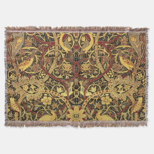 William Morris Bullerswood Falsk Väv Filt