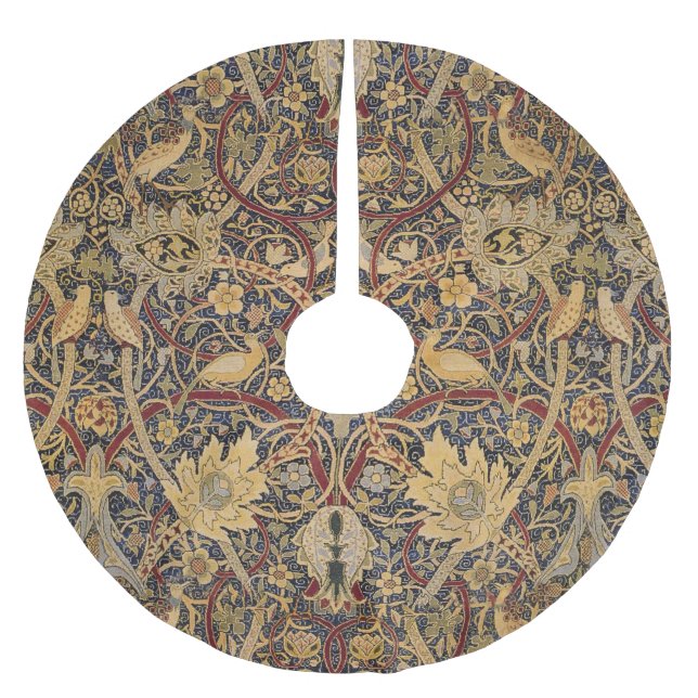 William Morris Bullerswood Falsk Väv Julgransmatta Borstad Polyester (Framsidan)