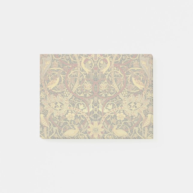 William Morris Bullerswood Falsk Väv Post-it Block (Framsida)