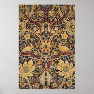 William Morris Bullerswood Falsk Väv Poster