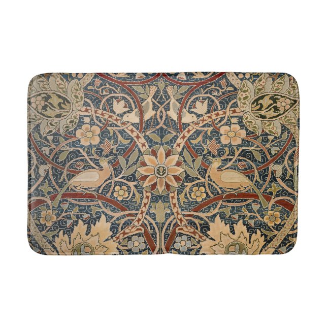 William Morris Bullerswood Faux Tapestry Badrumsmatta (Framsidan)