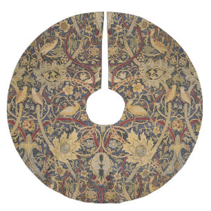 William Morris Bullerswood Faux Tapestry Julgransmatta Borstad Polyester
