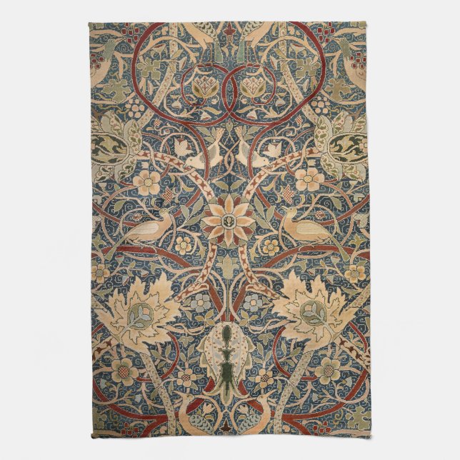 William Morris Bullerswood Faux Tapestry Kökshandduk (Vertikal)