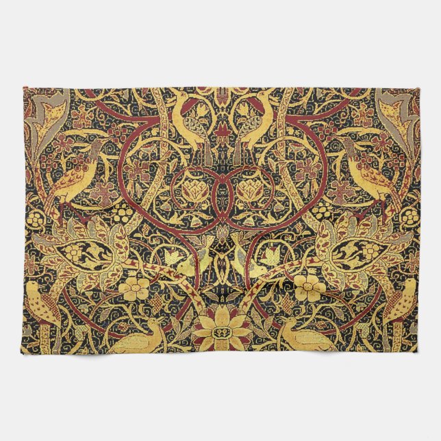 William Morris Bullerswood Faux Tapestry Kökshandduk (Horisontell)