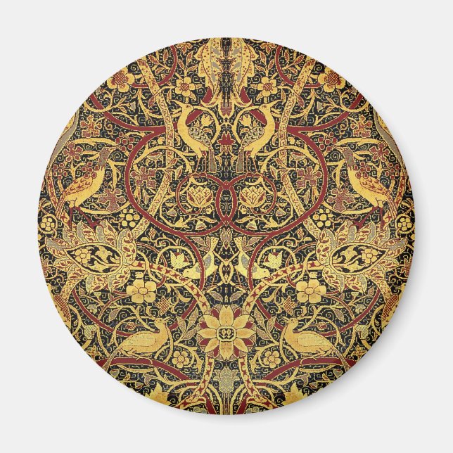 William Morris Bullerswood Faux Tapestry Magnet (Framsidan)