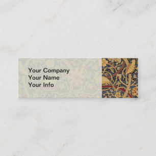 William Morris Bullerswood Faux Tapestry Mini Visitkort