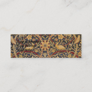 William Morris Bullerswood Faux Tapestry Mini Visitkort