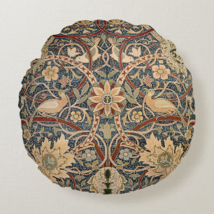 William Morris Bullerswood Faux Tapestry Rund Kudde