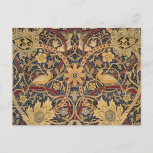 William Morris Bullerswood Faux Tapestry Vykort