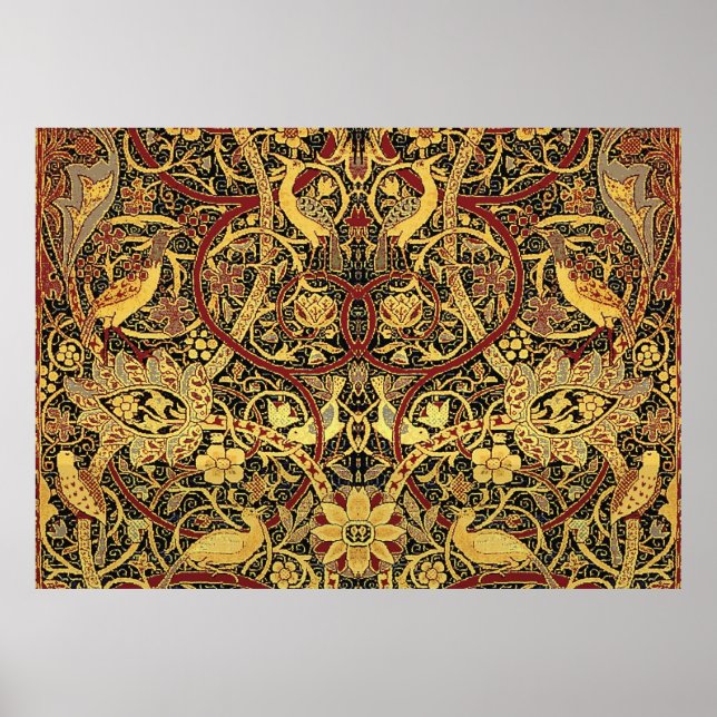 William Morris Bullerswood Tapestry Poster (Framsidan)