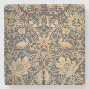 William Morris Bullerswood Vintage Fågelkonst Stenunderlägg