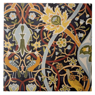 William Morris - Bullerswood, vintagens utformning Kakelplatta