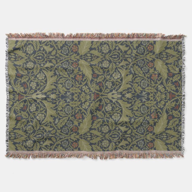 William Morris: Campion Blanket Filt (Framsidan)