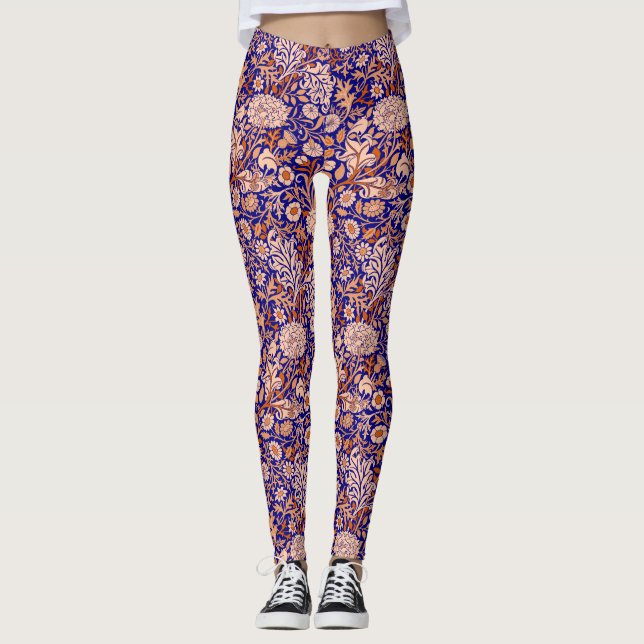 William Morris "Cherwell" Mönster i Blue Leggings (Framsida)