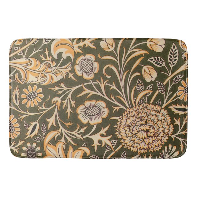 William Morris Cherwell Tapet Mönster Badrumsmatta (Framsidan)