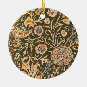 William Morris Cherwell Tapet Mönster Julgransprydnad Keramik