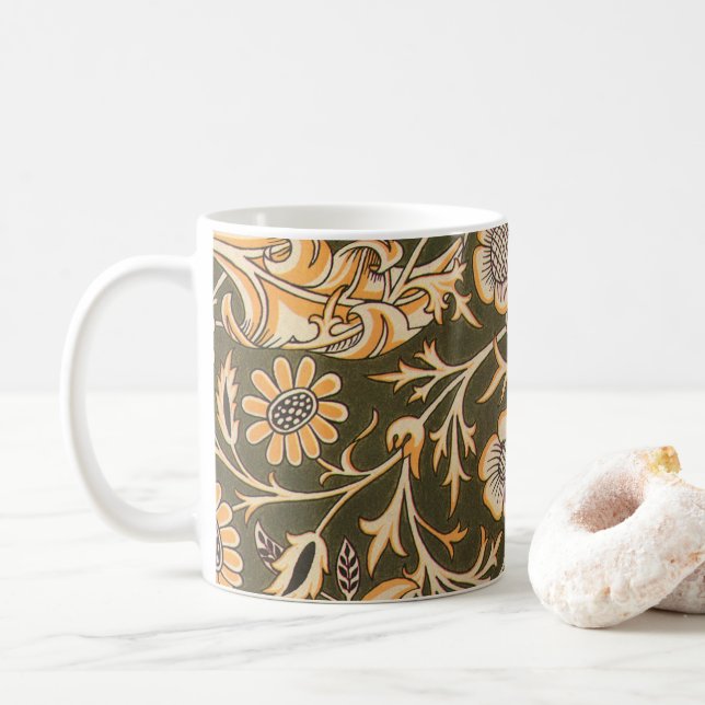 William Morris Cherwell Tapet Mönster Kaffemugg (Med munk)