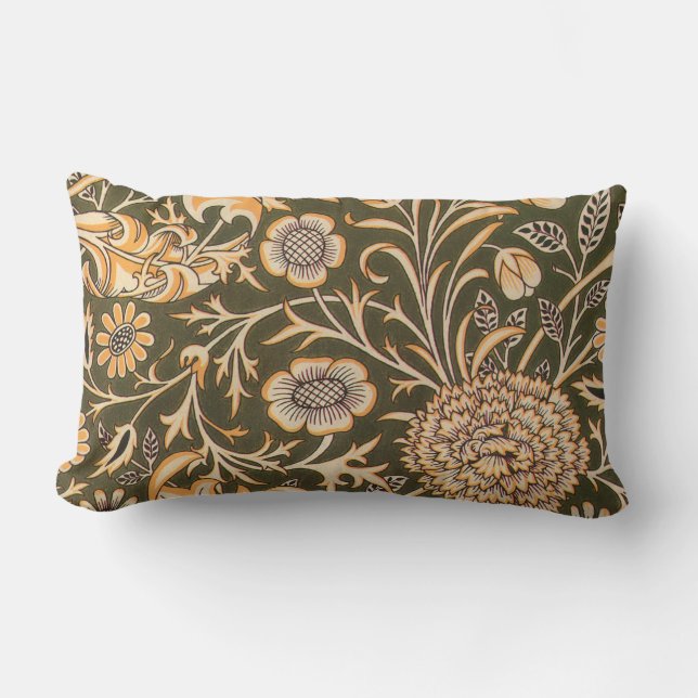 William Morris Cherwell Tapet Mönster Lumbarkudde (Framsida)