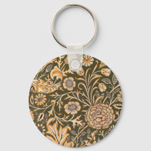 William Morris Cherwell Tapet Mönster Nyckelring