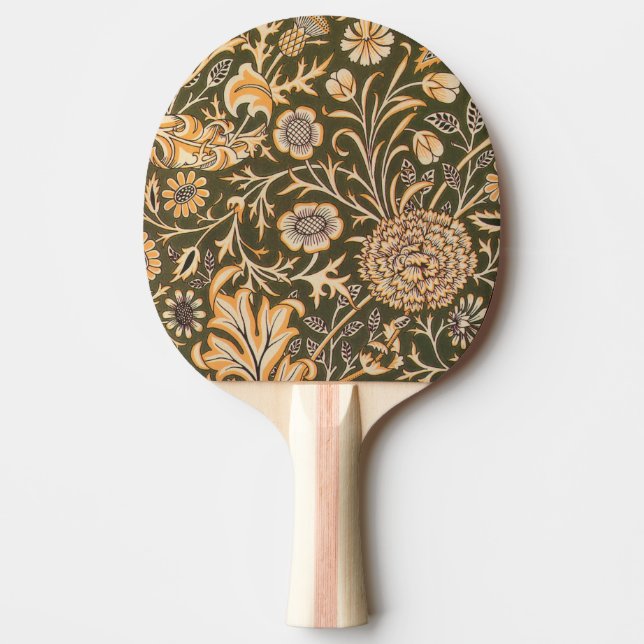 William Morris Cherwell Tapet Mönster Pingisracket (Framsidan)