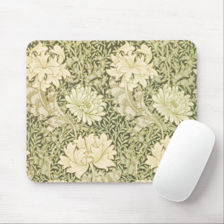 William Morris Chrysanthemum blommigt vintage Musmatta