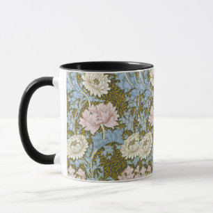 William Morris Chrysanthemum Blommönster Folia Mugg