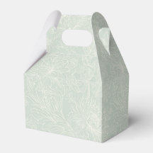 William Morris Chrysanthemum Mönster Favor Box