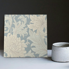 William Morris Chrysanthemum Mönster Kakelplatta