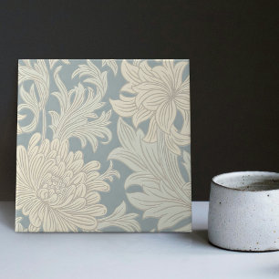 William Morris Chrysanthemum Mönster Kakelplatta
