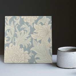 William Morris Chrysanthemum Mönster Kakelplatta