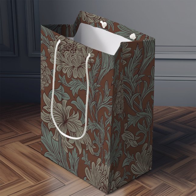 William Morris Chrysanthemum Mönster Medium Gift B (Skapare uppladdad)