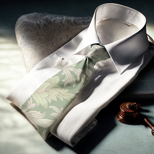 William Morris Chrysanthemum Mönster Neck Tie Slips (Skapare uppladdad)