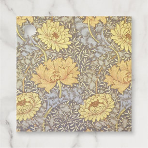William Morris Chrysanthemum Morsa Flowers Gåvor Etiketter