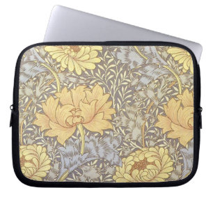 William Morris Chrysanthemum Söt Flower Laptop Sleeve